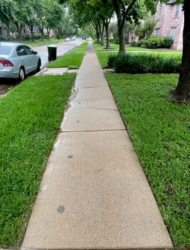 Sidewalk After